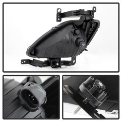 Spyder Hyundai Elantra 11-13 w/Switch OE Style Fog Lights Clear