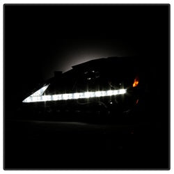 Spyder Signature Lexus IS250/IS350 06-10 Black Smoke DRL Projector Headlights