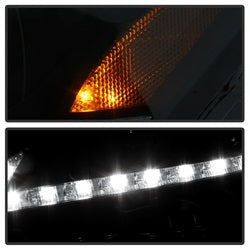 Spyder Signature Lexus IS250/IS350 06-10 Black Smoke DRL Projector Headlights