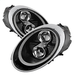 Spyder Signature Porsche 911 05-09 Xenon/HID Model Only DRL LED Projector Headlights Not Compatible With Halogen Model Black