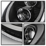 Spyder Signature Porsche 911 05-09 Halogen Model Only DRL LED Projector Headlights Not Compatible With Xenon/HID Model Black