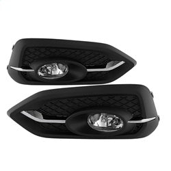 Spyder Honda Civic 14-15 w/Switch OEM Fog Lights Clear