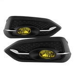 Spyder Honda Civic 14-15 w/Switch OEM Fog Lights Yellow