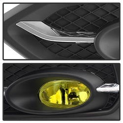 Spyder Honda Civic 14-15 w/Switch OEM Fog Lights Yellow