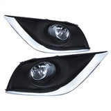 Spyder Nissan Versa 15-17 w/Switch OEM Fog Lights Clear