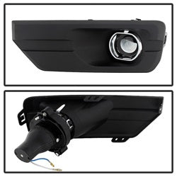 Spyder GMC Acadia 13-15 w/Universal Switch OEM Fog Lights Clear
