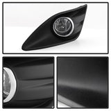 Spyder Ford C-Max 13-15 w/Universal Switch OEM Fog Lights Clear