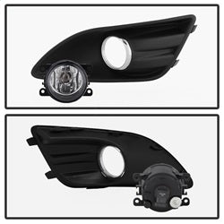 Spyder Ford C-Max 13-15 w/Universal Switch OEM Fog Lights Clear
