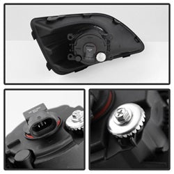 Spyder Ford C-Max 13-15 w/Universal Switch OEM Fog Lights Clear