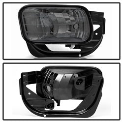 Spyder Dodge Ram 1500/Ram 2500/Ram 3500/1500/2500/3500 09-10 w/o Switch OEM Fog Lights Incl. Metal Bracket Smoke