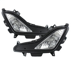 Spyder Hyundai Elantra 14-16 w/Switch OEM Fog Lights Clear