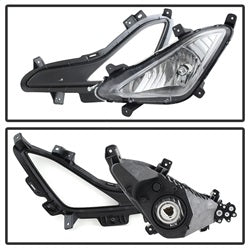 Spyder Hyundai Elantra 14-16 w/Switch OEM Fog Lights Clear