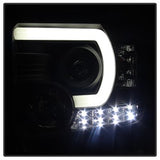 Spyder Signature GMC Sierra 1500/Sierra 2500 HD/Sierra 3500 HD 14-15 Light Bar DRL DRL Projector Headlights Black
