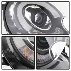 Spyder Signature Mini Cooper 07-12 Halogen Model Only Projector Headlights Not Compatible With Xenon/HID Model Black