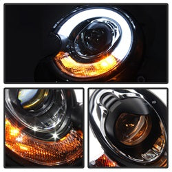Spyder Signature Mini Cooper 10-12 Xenon/HID Model Only Projector Headlights Not Compatible w/Halogen Model Black