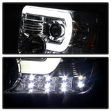 Spyder Signature GMC Sierra 1500/Sierra 2500 HD/Sierra 3500 HD 14-15 Light Bar DRL DRL LED Projector Headlights Chrome