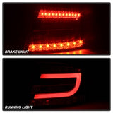 Spyder Audi A6 06-08 LED Model Only Light Bar LED Tail Lights Not Compatible w/Incandescent Model Black