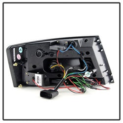 Spyder Audi A6 06-08 LED Model Only Light Bar LED Tail Lights Not Compatible w/Incandescent Model Smoke
