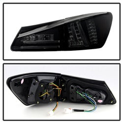 Spyder Lexus IS250 06-08 Black Smoke LED Tail Lights