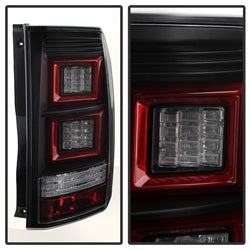 Spyder Land Rover LR3 05-09 Black Light Bar LED Tail Lights