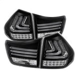 Spyder Lexus RX330/RX350 04-06 Black LED Tail Lights