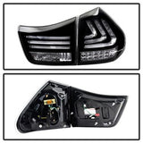 Spyder Lexus RX330/RX350 04-06 Black LED Tail Lights