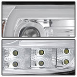 Spyder Signature GMC Sierra 1500/Sierra 2500 HD/Sierra 3500 HD 14-15 Light Bar DRL Projector Headlights Compatible On Models w/Factory LED Daytime Running Light Only Chrome