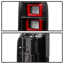 Spyder Land Rover LR4 10-14 Black Light Bar LED Tail Lights
