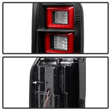 Spyder Land Rover LR4 10-14 Black Light Bar LED Tail Lights