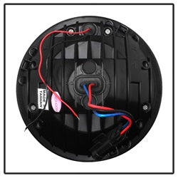 Spyder Signature Jeep Wrangler (JK) 07-15 Uses T10 LED Bulb LED Crystal Headlights