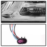 Spyder Signature Dodge Ram 1500/Ram 2500/Ram 3500/1500/2500/3500 09-10 Light Bar DRL Projector Headlights Chrome High 9005 Not Incl./Low H1 Incl.