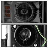Spyder Signature Chevrolet Silverado 2500 HD/Silverado 3500 HD 15-16 Light Bar DRL Projector Headlights Smoke