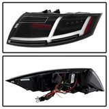 Spyder Audi TT/TT Quattro 08-09 Black LED Tail Lights