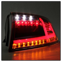 Spyder Audi TT/TT Quattro 08-09 Black LED Tail Lights