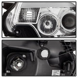 Spyder Signature Toyota Tacoma 12-15 Light Bar DRL DRL Projector Headlights Chrome