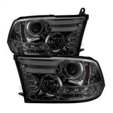 Spyder Signature Ram 1500/2500/3500 13-16 Light Bar DRL Projector Headlights Smoke Not Compatible On Models w/Factory Dual Lamp/Quad Lamp Headlights