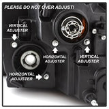 Spyder Signature Ram 1500/2500/3500 13-16 Light Bar DRL Projector Headlights Smoke Not Compatible On Models w/Factory Dual Lamp/Quad Lamp Headlights