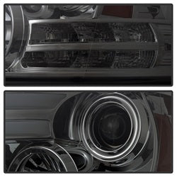 Spyder Signature Dodge Ram 1500/Ram 2500/Ram 3500/1500/2500/3500 09-10 Light Bar DRL Projector Headlights High 9005 Not Incl./Low H1 Incl. Smoke