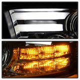 Spyder Signature Dodge Ram 1500/Ram 2500/Ram 3500/1500/2500/3500 09-10 Light Bar DRL Projector Headlights High 9005 Not Incl./Low H1 Incl. Smoke