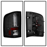 Spyder Chevrolet Silverado 1500/Silverado 1500 Classic/Silverado 1500 HD Classic/Silverado 2500 HD/Silverado 2500 HD Classic/Silverado 3500/Silverado 3500 Classic/Silverado 3500 HD 07-13 Version 2 LED Tail Lights Black