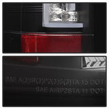 Spyder Chevrolet Silverado 1500/Silverado 1500 Classic/Silverado 1500 HD Classic/Silverado 2500 HD/Silverado 2500 HD Classic/Silverado 3500/Silverado 3500 Classic/Silverado 3500 HD 07-13 Version 2 LED Tail Lights Black