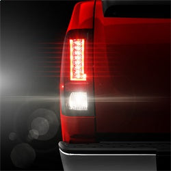 Spyder Chevrolet Silverado 1500/Silverado 1500 Classic/Silverado 1500 HD Classic/Silverado 2500 HD/Silverado 2500 HD Classic/Silverado 3500/Silverado 3500 Classic/Silverado 3500 HD 07-13 Version 2 LED Tail Lights Black