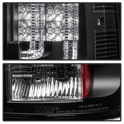 Spyder Dodge Ram 1500/Ram 2500/Ram 3500 02-06 Version 2 LED Tail Lights Black