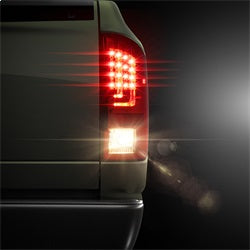 Spyder Dodge Ram 1500/Ram 2500/Ram 3500 02-06 Version 2 LED Tail Lights Red Clear
