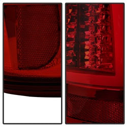 Spyder Chevrolet Silverado 1500/Silverado 1500 Classic/Silverado 1500 HD/Silverado 1500 HD Classic/Silverado 2500/Silverado 2500 HD/Silverado 2500 HD Classic 03-06 Version 2 LED Tail Lights Does Not Fit Stepside Red Smoke