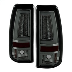 Spyder Chevrolet Silverado 1500/Silverado 1500 Classic/Silverado 1500 HD/Silverado 1500 HD Classic/Silverado 2500/Silverado 2500 HD/Silverado 2500 HD Classic 03-06 Version 2 LED Tail Lights Does Not Fit Stepside Smoke