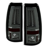 Spyder Chevrolet Silverado 1500/Silverado 1500 Classic/Silverado 1500 HD/Silverado 1500 HD Classic/Silverado 2500/Silverado 2500 HD/Silverado 2500 HD Classic 03-06 Version 2 LED Tail Lights Does Not Fit Stepside Smoke