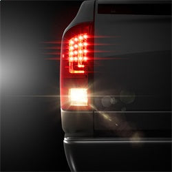 Spyder Dodge Ram 1500/Ram 2500/Ram 3500 07-08 Version 2 LED Tail Lights Clear Red