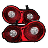 Spyder Nissan GT-R 09-15 Red Clear LED Tail Lights