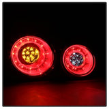 Spyder Nissan GT-R 09-15 Red Clear LED Tail Lights